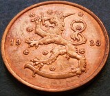 Cumpara ieftin Moneda istorica 10 PENNIA - FINLANDA, anul 1938 * cod 4331 A