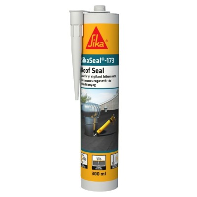 Sigilant bituminos Sika SikaSeal-173, 300 ml foto