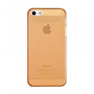 Husa Cristal Vennus Apple iPhone 5 / 5S / SE Gold Blister foto