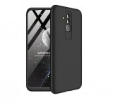Husa pentru telefon, GKK - 360 Case + Screen Protector, Pentru Huawei Mate 20 lite, Black, Oem