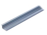 Şină DIN TS35 oţel zincat 1m 15mm profil