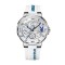 Ceas Barbati Playboy 3052 Alb , Design Luxury, Functii Multiple, Afisaj Luminos, Rezistent la Apa 3ATM