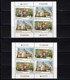 Cumpara ieftin ✅RO 2017 LP 2142 a+b &quot;Europa-Castele&quot; , colita 696 tipI si II, MNH