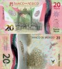 MEXIC 20 pesos 2023 polymer UNC!!!
