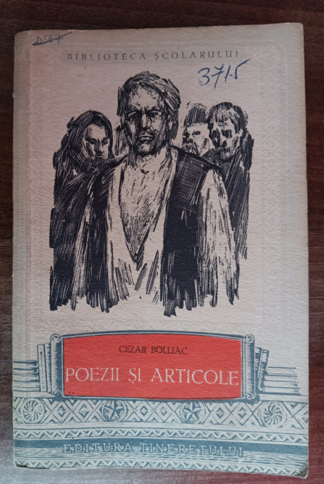 myh 310s - Cezar Boliac - Poezii si articole - ed 1957