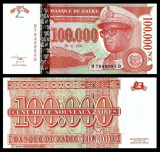 Zaire 1996 - 100.000 Nouveaux Zaires UNC