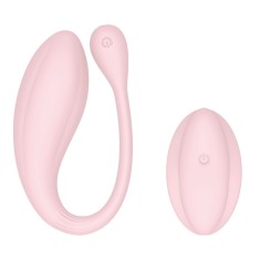 Ou Vibrator Magnolia, 10 Moduri Vibratii, Silicon Lichid, USB, Roz, Mokko Toys, Good Vibes