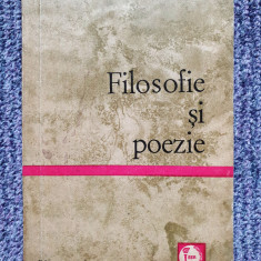 Tudor Vianu - Filosofie Si Poesie (1971) 114 pagini, stare f buna