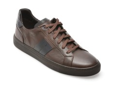Pantofi MARCO BUFFON maro, MB2547, din piele naturala
