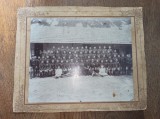 FOTOGRAFIE SOLDATI * OFITERI, CCA 1915-1920 *** FORMAT FOTO :32 * 26 CM * CARTONATA