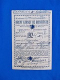 MINISTERUL COMUNICATIILOR , DREPT CARNET DE IDENTITATE , CLASA II , 1924