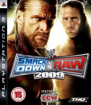 Joc PS3 WWE Smackdown vs RAW 2009 Featuring ECW foto