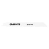 Panza, lama, fierastrau tip sabie, pentru lemn, metal, BIM,&nbsp;18 TPI, set 2 buc, 225 mm, Graphite
