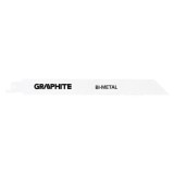 Cumpara ieftin Panza, lama,&nbsp;fierastrau tip sabie, pentru lemn, metal, BIM, 14 TPI, set 2 buc, 225 mm, Graphite