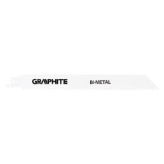 Panza, lama, fierastrau tip sabie, pentru lemn, metal, BIM,&nbsp;18 TPI, set 2 buc, 225 mm, Graphite