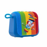 Cumpara ieftin Boxa Portabila Copii GoGEN DECKO TRIO R, 5W, Bluetooth 5.0, IPX6, TWS, Albastru, Autonomie 12h