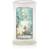 Kringle Candle Tea &amp; Cookies lum&acirc;nare parfumată 624 g