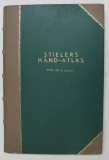 STIELERS - HAND ATLAS von DR. H. HAACK si INDEXUL NUMELOR LOCALITATILOR , 2 VOLUME , 1939