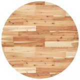 Cumpara ieftin Blat de masa rotund, &Oslash;80x2 cm, lemn masiv de acacia