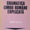 GRAMATICA LIMBII ROMANE EXPLICATA. SINTAXA-C. DIMITRIU-128921