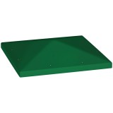 Outsunny Copertină pentru Foișor, &Icirc;nlocuire Acoperiș pentru Foișor de Grădină cu Orificii de Drenaj, 298x298 cm, Verde | Aosom Romania