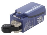 Limitator cursă cu manetă R 20,2mm și rolă din plastic &Oslash;14mm - 10A