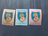 Vatican 1954 MI 227-229 - serie nestampilata