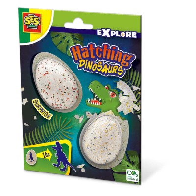 Set oua de jucarie pentru copii cu dinozauri care eclozeaza in apa foto