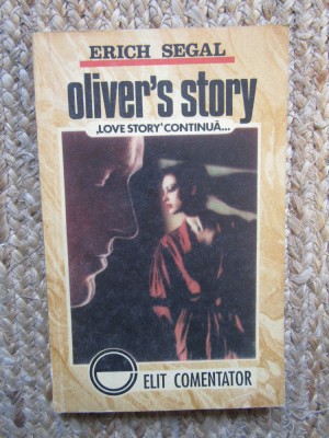 OLIVER&amp;#039;S STORY-ERICH SEGAL foto