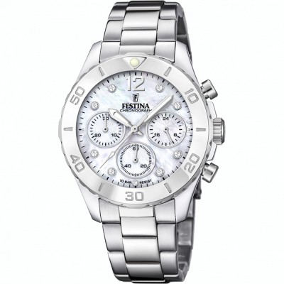 Ceas Dama, Festina, Mademoiselle cu Cristale F20603/1 - Marime universala foto