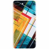 Husa silicon pentru Apple Iphone 8 Plus, Abstraction Color Shape
