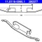 ATE 11.8116-0066.1 Arc, etrier frana