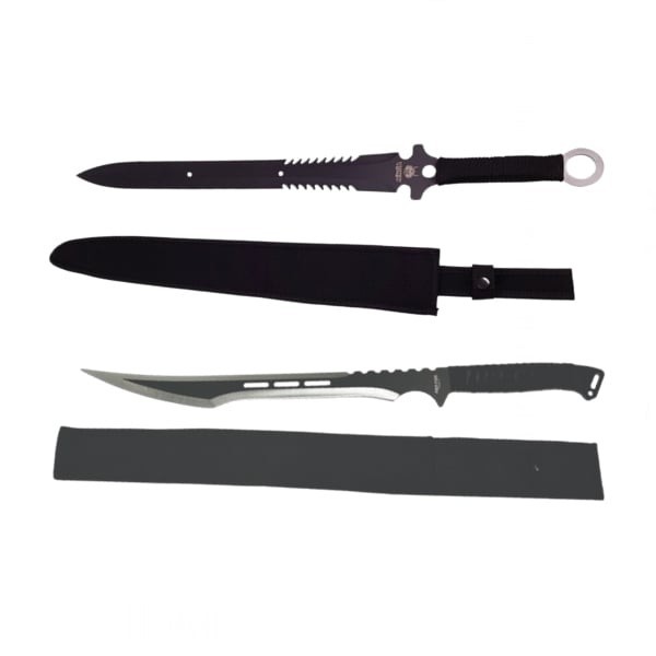 Set doua sabii de vanatoare, DEPOX&reg;, 69 cm, husa inclusa
