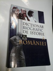DICTIONAR BIOGRAFIC DE ISTORIE A ROMANIEI