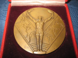 2657-I-Medalia Ziua Nationala a sportivilor Finante Belgia 1960-CONTAUX bronz.