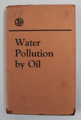 WATER POLLUTION BY OIL - SEMINAR , secretary J. IAN WADDINGTON , 1971 foto