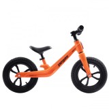 Bicicleta Micro Fara Pedale, Din Magneziu, Cu Kit De Schi Inclus, Roți 12 inch Portocaliu /Negru, Pegas