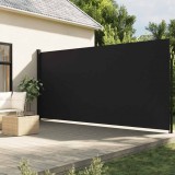 Cumpara ieftin Copertină laterală retractabilă, negru, 200x600 cm