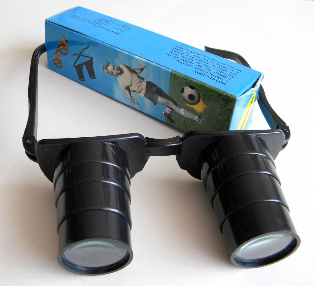 Ochelari tip binoclu telescopic cu zoom reglabil, produs chinezesc din  plastic | Okazii.ro