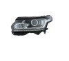 Far Land Rover Range Rover (L405), 11.2012-12.2017, montare fata, stanga, asistenta faza lunga; cu lumina de zi; D3S; electric; negru; fara motor; cu, Valeo