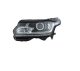 Far Land Rover Range Rover (L405), 11.2012-12.2017, montare fata, stanga, asistenta faza lunga; cu lumina de zi; D3S; electric; negru; fara motor; cu, Valeo
