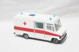 Macheta auto ambulanta Mercedes Benz 809D SIKU - Made in W. Germany