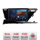 Navigatie Toyota Camry 2017-2021 V1 Android Ecran QLED octa core 4+64 carplay android auto kit-camry-2018+EDT-E310V3 CarStore Technology