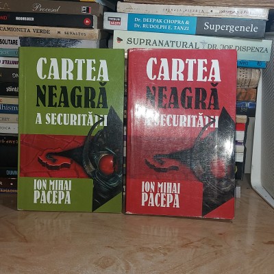 ION MIHAI PACEPA - CARTEA NEAGRA A SECURITATII ( 1 + 2 ) , 1999 * foto