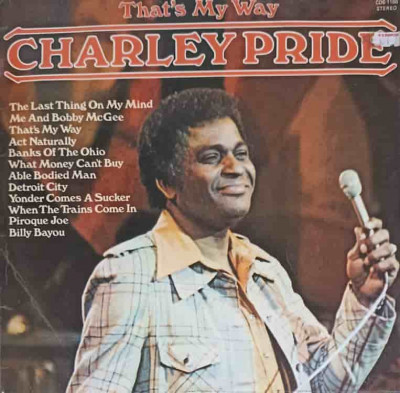 Disc vinil, LP. That&amp;#039;s My Way-CHARLEY PRIDE foto