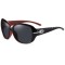 Ochelari de Soare Dama - Techsuit Polarized (2012) - Black / Red / Gray