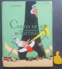 Cheita de aur sau Aventurile lui Buratino Aleksei N. Tolstoi foto