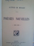 Alfred de Musset - Poesies nouvelles - 1836 - 1852