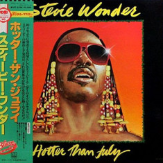 Vinil "Japan Press" Stevie Wonder ‎– Hotter Than July (VG++)