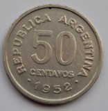 Argentina, 50 Centavos 1952